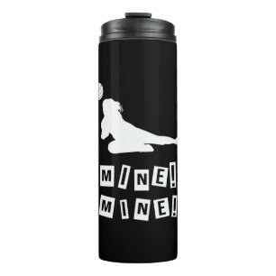 Volleyball Player   Volleyball Mine Thermal Tumbler