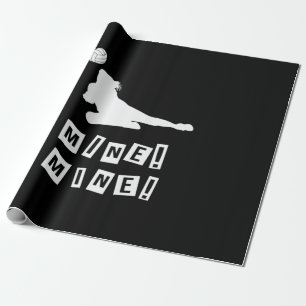 Volleyball Player Volleyball Mine Wrapping Paper