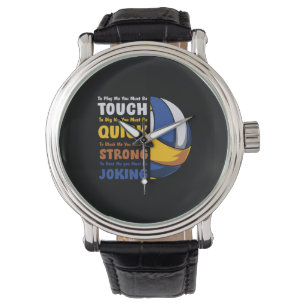 Volleyball Player   You Must Be Strong Watch