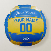 Volleyball Player's Name Year Team Blue and Yellow