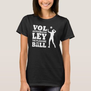 Volleyball Players Volleyball Team Graphic Sports  T-Shirt