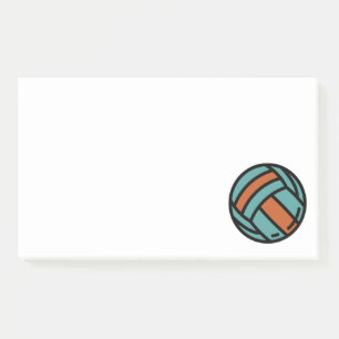 volleyball post-it notes