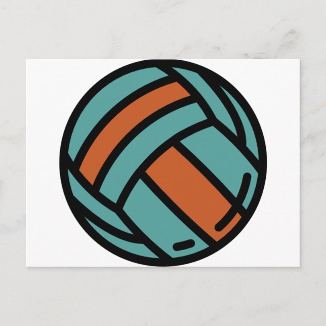 volleyball postcard (Front)