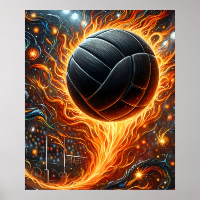 Volleyball Poster (Front)