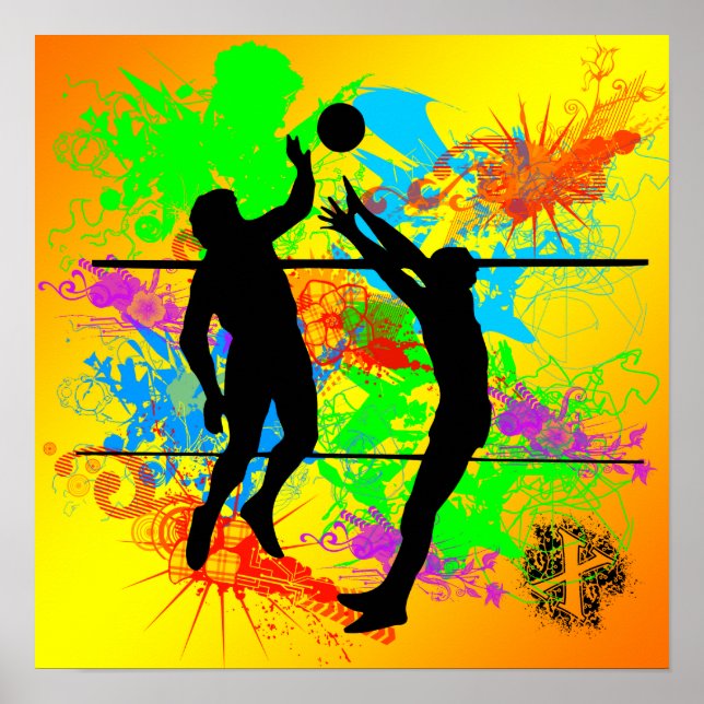 Volleyball Poster (Front)