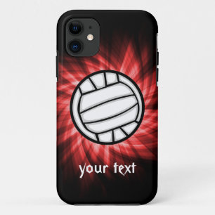 Volleyball; Red Case-Mate iPhone Case
