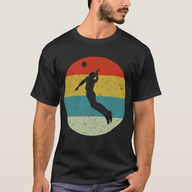 volleyball retro  T-Shirt (Front)