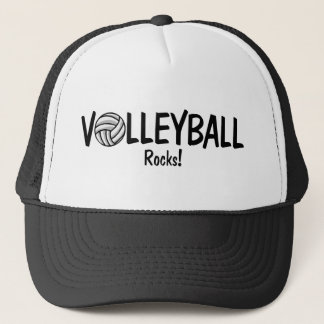 Volleyball Rocks Trucker Hat