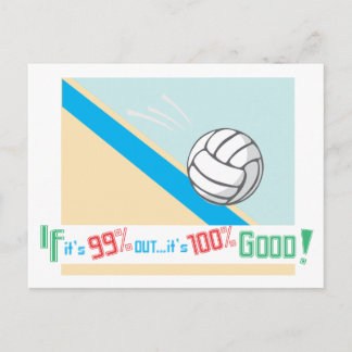 Volleyball...Rules! Postcard