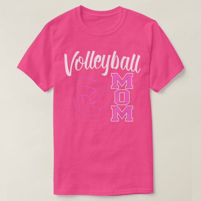 Volleyball s For Women Volleyball Mum t shirt  (Design Front)