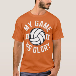 Volleyball s Volleyball Girls Christian Volleyball T-Shirt