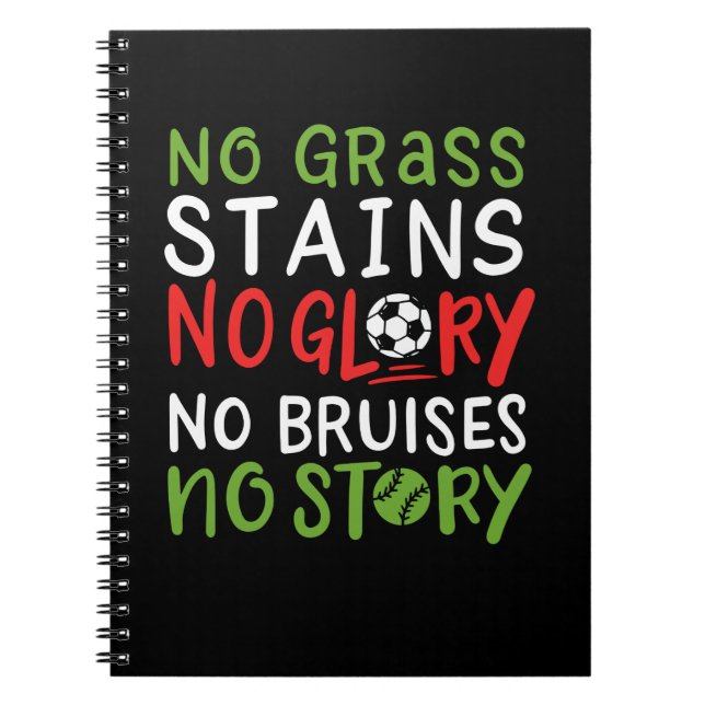 Volleyball Saying Notebook (Front)