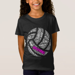 Volleyball sayings gift forn girls and women T-Shirt