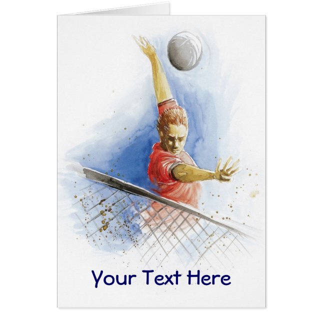 Volleyball Serve (Front)