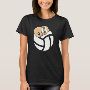 Volleyball Sloth - Beach Volleyball Sloth T-Shirt