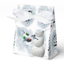 Volleyball Snowman Christmas