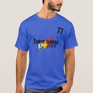 volleyball Sport Team Field day Cheer Squad  T-Shirt