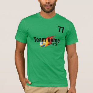 volleyball Sport Team Field day Cheer Squad  T-Shirt
