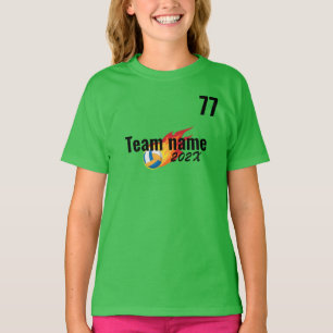 volleyball Sport Team Field day Cheer Squad  T-Shirt