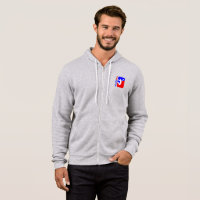 Volleyball Sports | Men's Full-Zip Hoodie