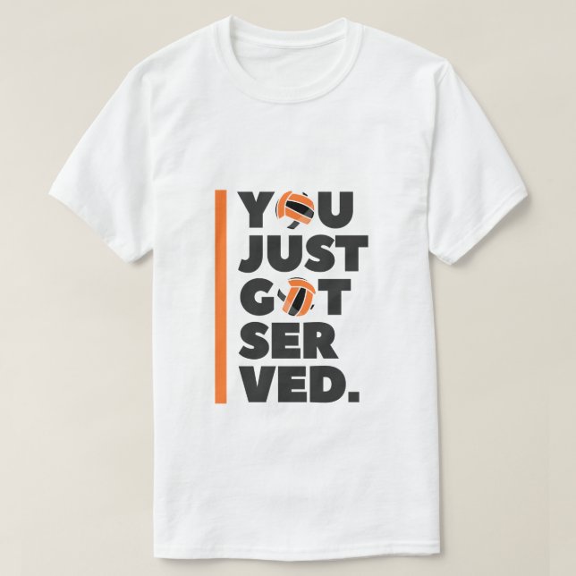 Volleyball  T-Shirt (Design Front)