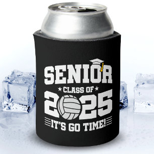 Volleyball Team Class 2025 Graduation Senior 2025 Can Cooler