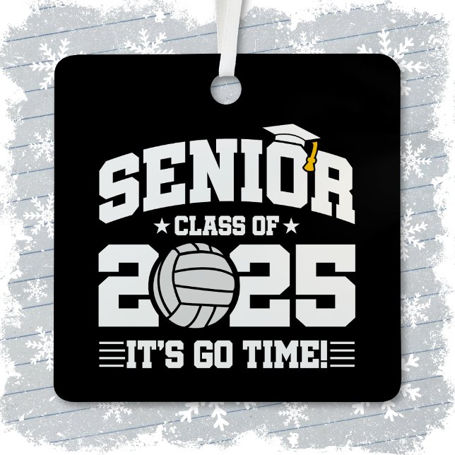 Volleyball Team Class 2025 Graduation Senior 2025 Metal Tree Decoration (Creator Uploaded)