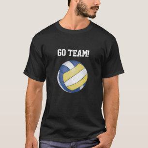 Volleyball Team Name and Number T-Shirt