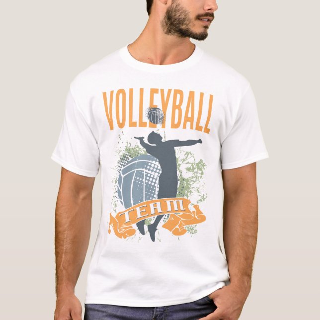 Volleyball Team T-Shirt (Front)