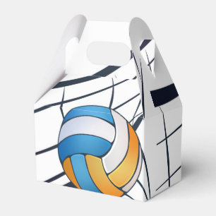 Volleyball Theme Birthday Party Favour Box