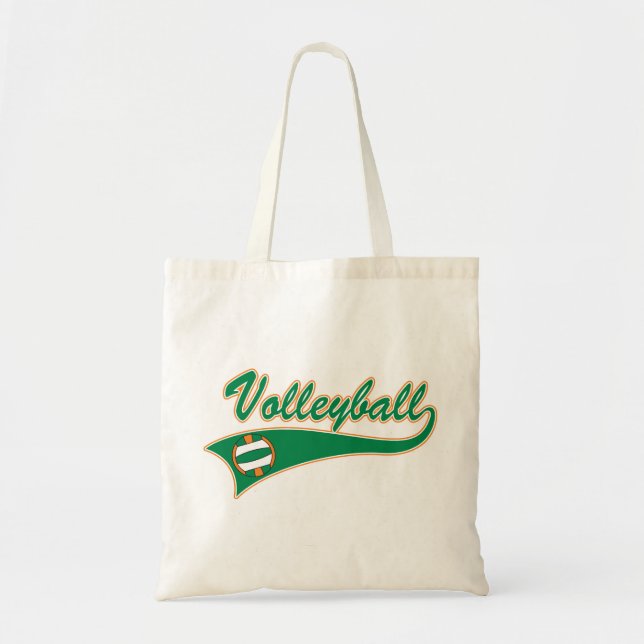 Volleyball Tote Bag (Front)