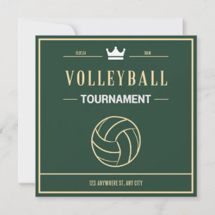 Volleyball tournament or event Invitation