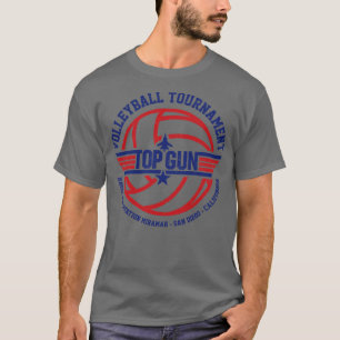 Volleyball Tournament Vintage Top Gun