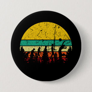 Volleyball - Volleyball Player Evolution 7.5 Cm Round Badge