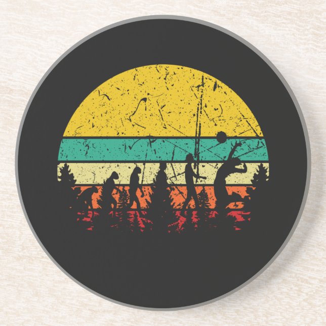 Volleyball - Volleyball Player Evolution Coaster (Front)