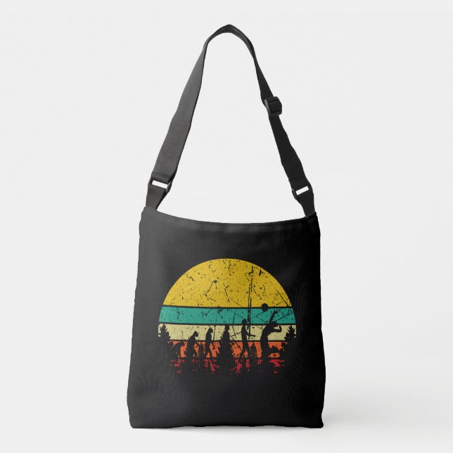 Volleyball - Volleyball Player Evolution Crossbody Bag (Front)
