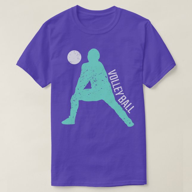 Volleyball Volleyball Player Gift T-Shirt (Design Front)