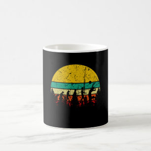 Volleyball Volleyball-Player Retro Coffee Mug