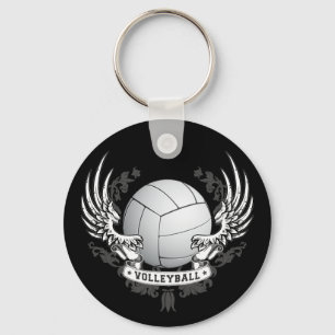 Volleyball Wings Keychain