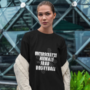 Volleyball Woman Quote T-Shirt