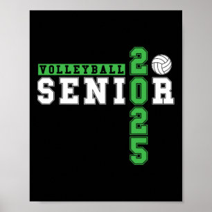 Volleybyll Senior Night Volleybyll Senior 2025 Gra Poster