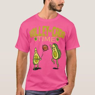 Volleycado Funny Avocado Quote For Volleyball Girl T-Shirt