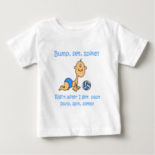 VolleyChick Bump Set Spike Baby T-Shirt