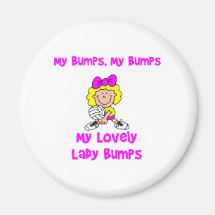 VolleyChick My Bumps Magnet