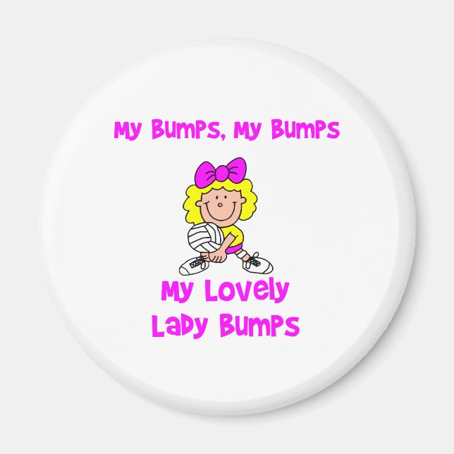 VolleyChick My Bumps Magnet (Front)