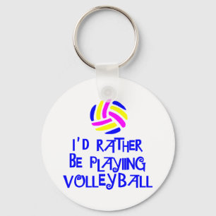 VolleyChick's Rather Key Ring
