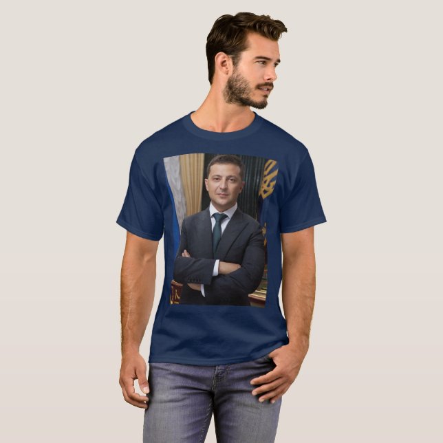 Volodymyr Oleksandrovych Zelenskyy Ukraine  T-Shir T-Shirt (Front Full)
