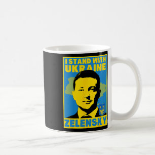 Volodymyr Zelensky Ukraine Ukrainian Flag Shirt Coffee Mug