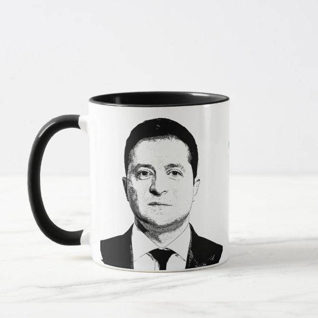 Volodymyr Zelenskyy Mug (Left)