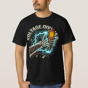 Voltage Division Electrician Gift Hot Wire T-Shirt